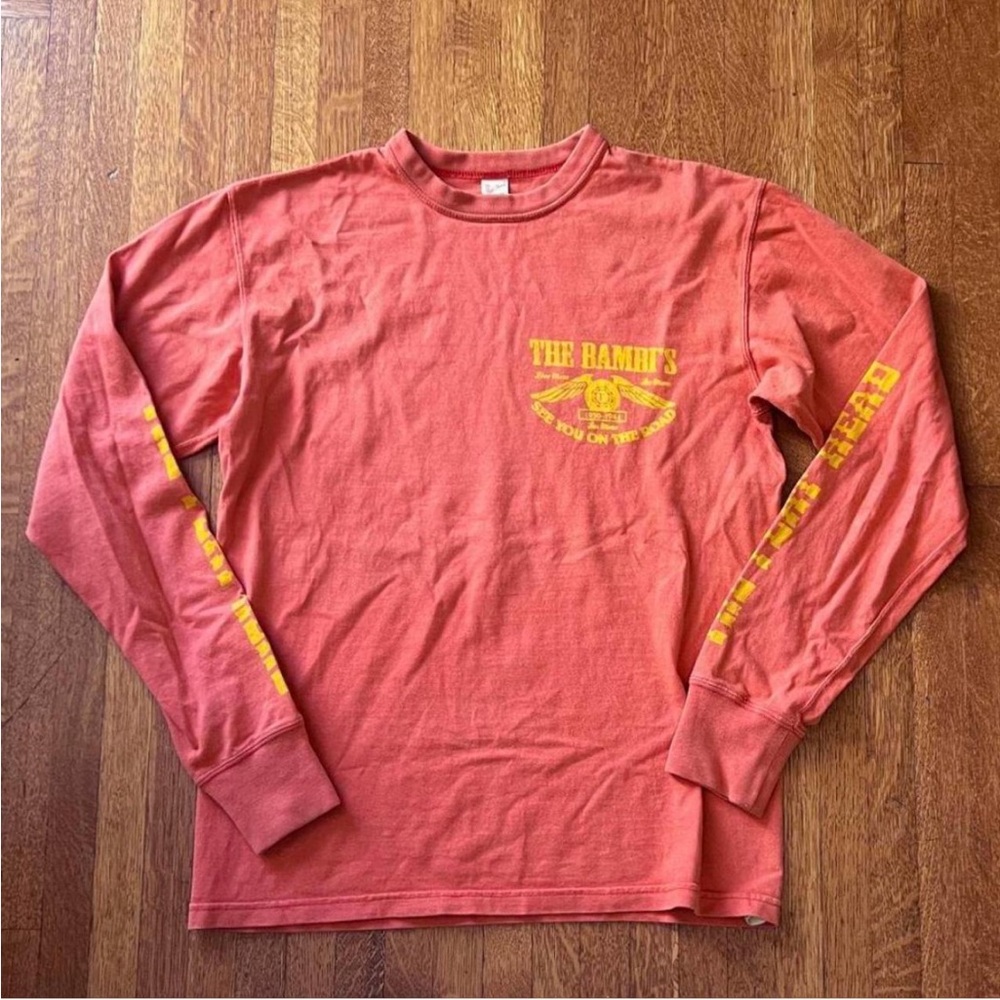American Vintage Orange Long Sleeve Tee